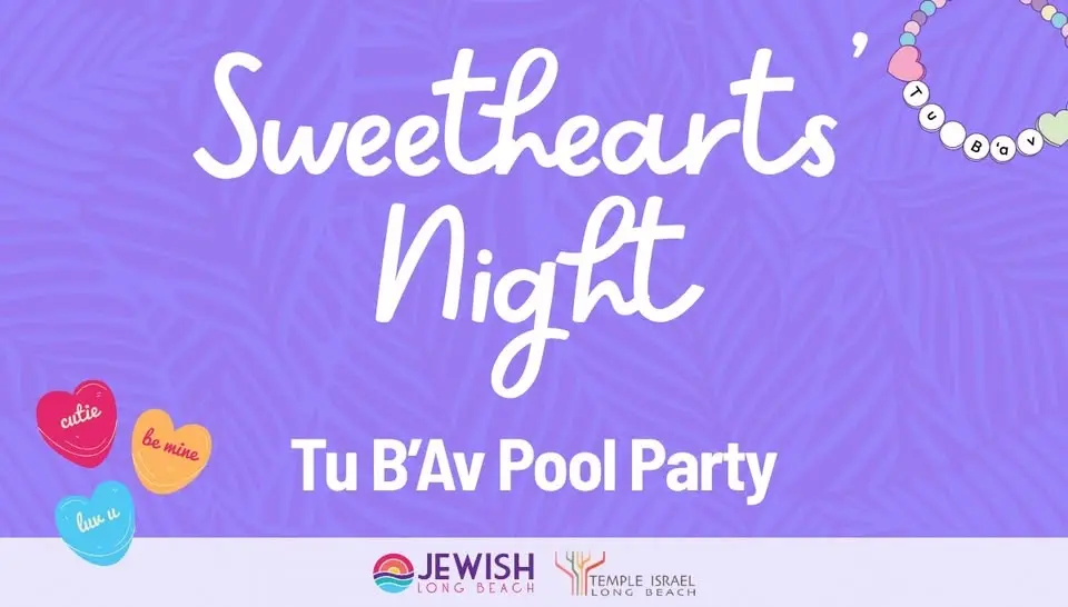 Sweethearts' Night: Tu B'Av Pool Party