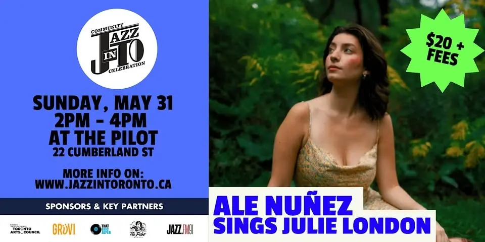 JazzInToronto's Songbird Series: Ale Nunez Sings Julie London