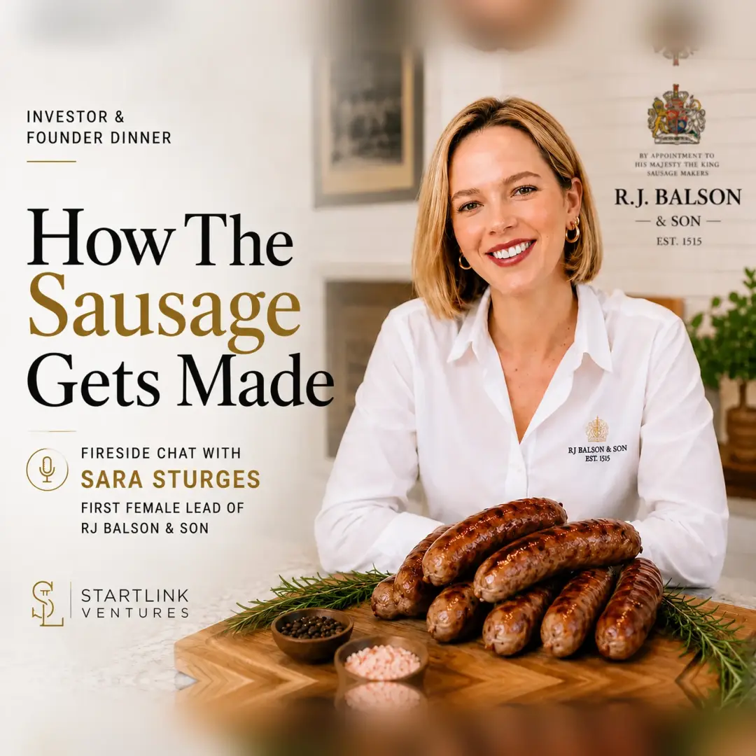 Venture Capital: How The *Sausage* Gets Made (with Artisanal Heritage Sausage)