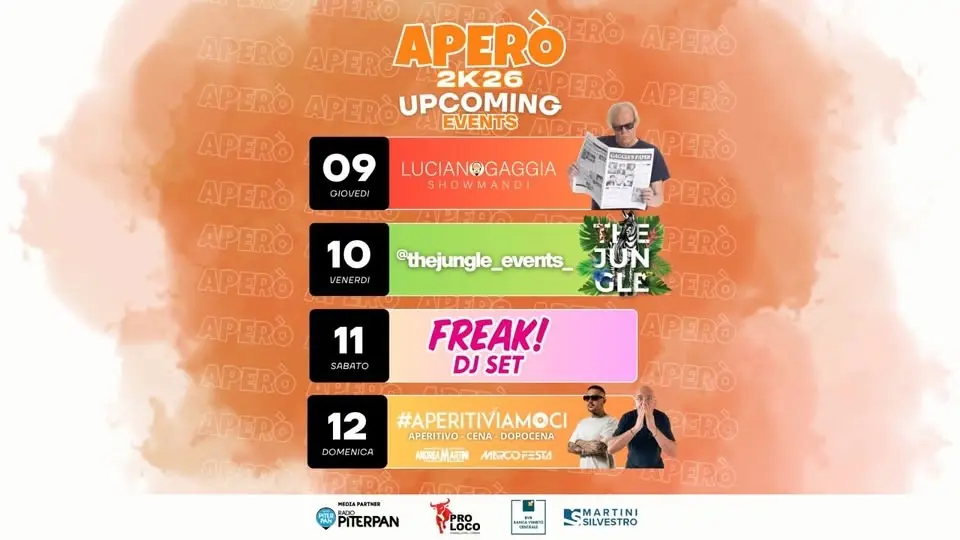APERO' 2K26🔥CHE FESTIVAL