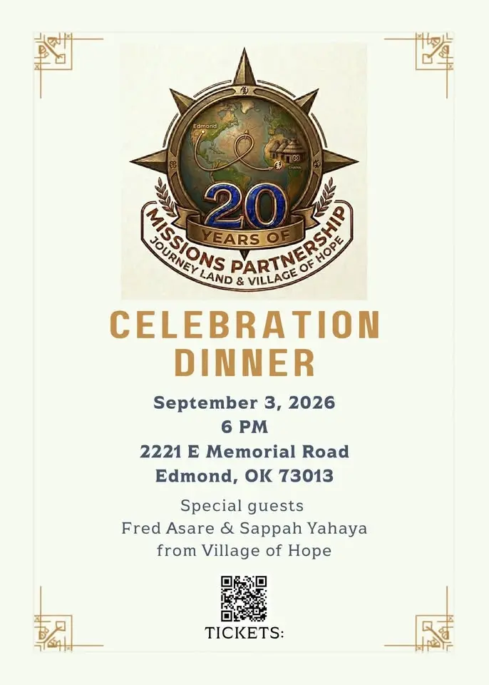 Journey Land/Village of Hope 20th Anniversary Dinner
