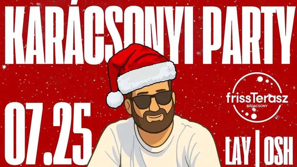 Karácsonyi Party X frissTerasz