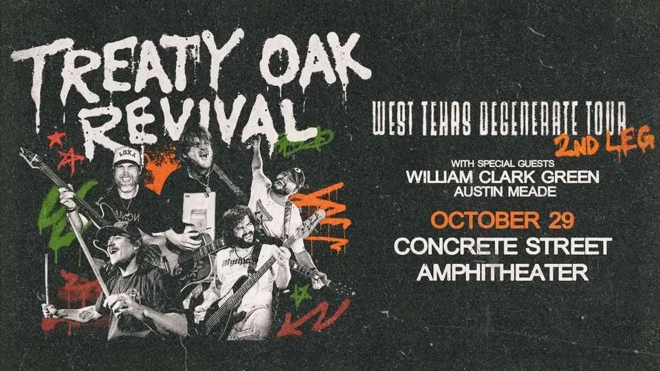 TREATY OAK REVIVAL @ Concrete Street Amphitheater | Corpus Christi, TX