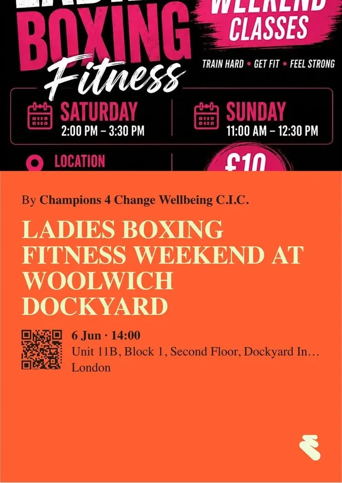 Ladies Boxing Fitness Weekend at Dockyard Industrial Estate