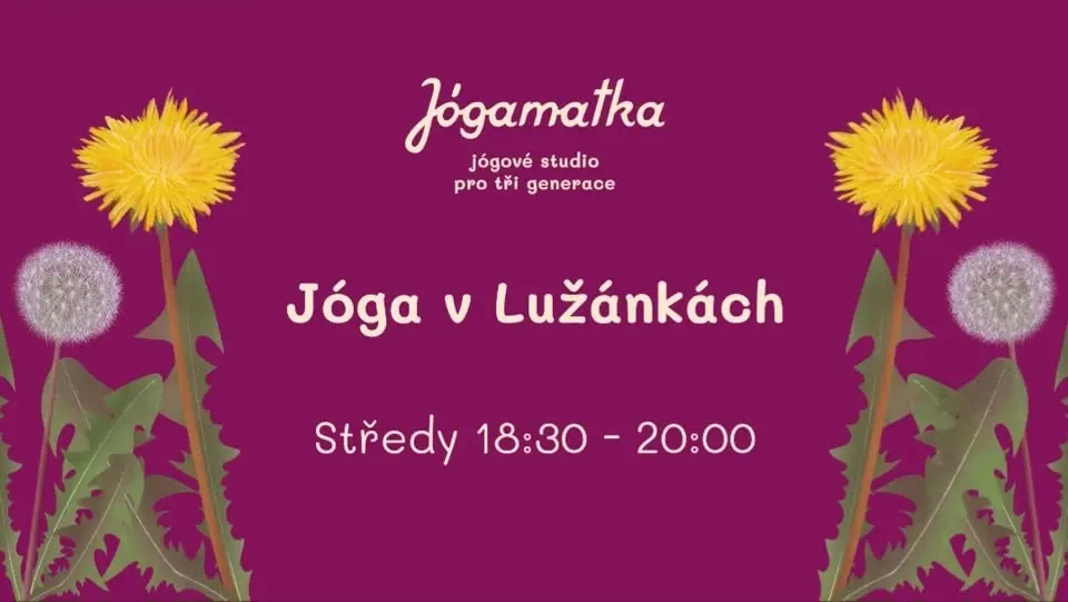 Jóga v Lužánkách s Jógamatkou