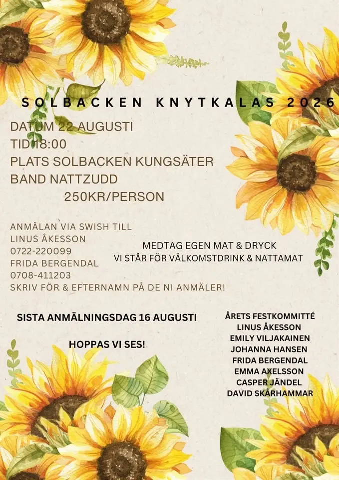 Solbacken knytkalas 2026
