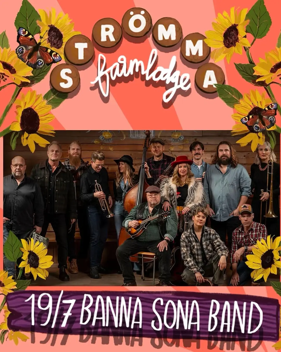 Banna Sona Band på Strömma Farmlodge