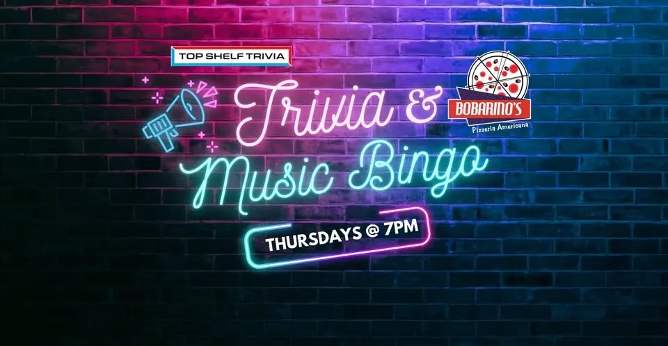 Thursday Night Trivia / Music Bingo at The B.O.B.