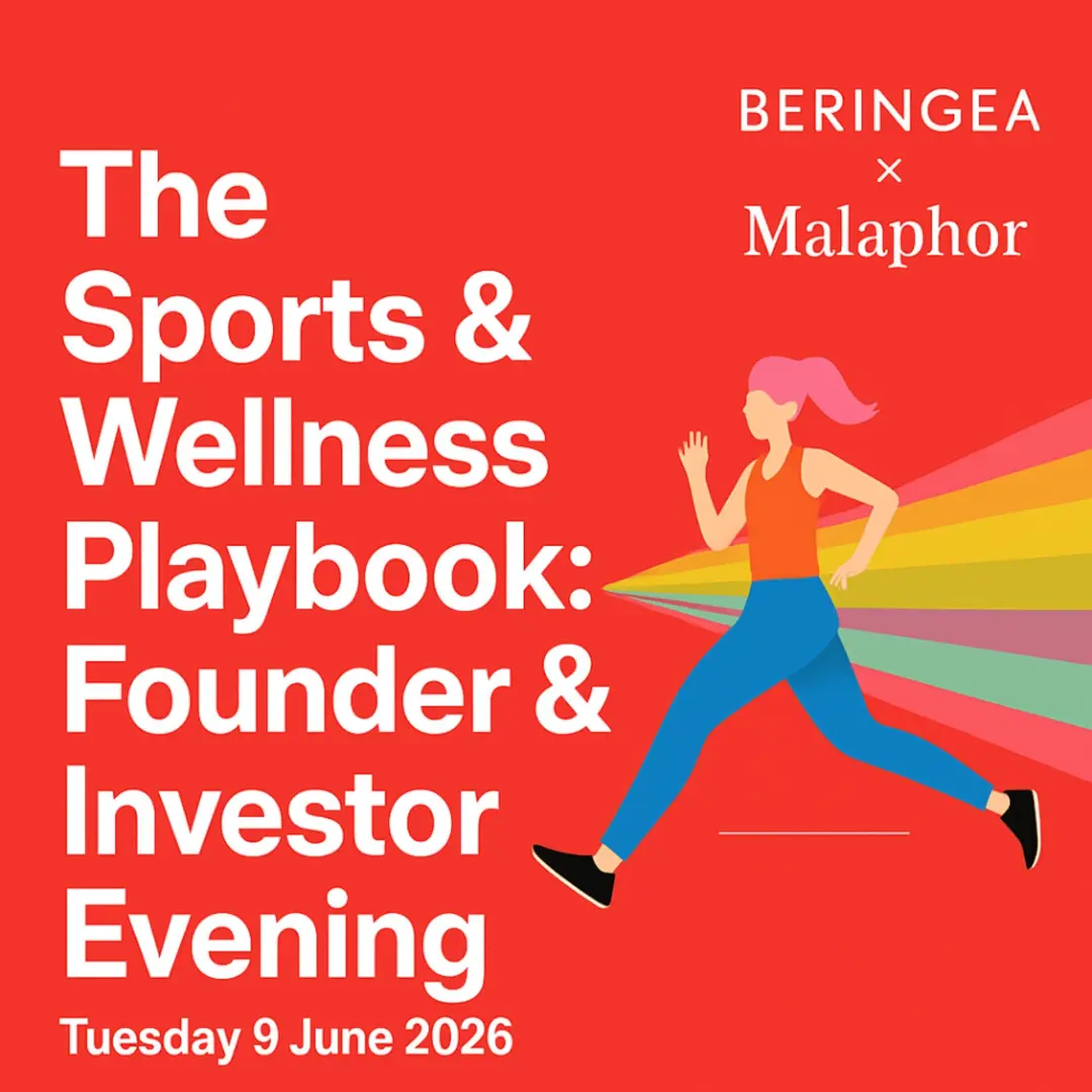 The Sports & Wellness Playbook: A Founder & Investor Evening