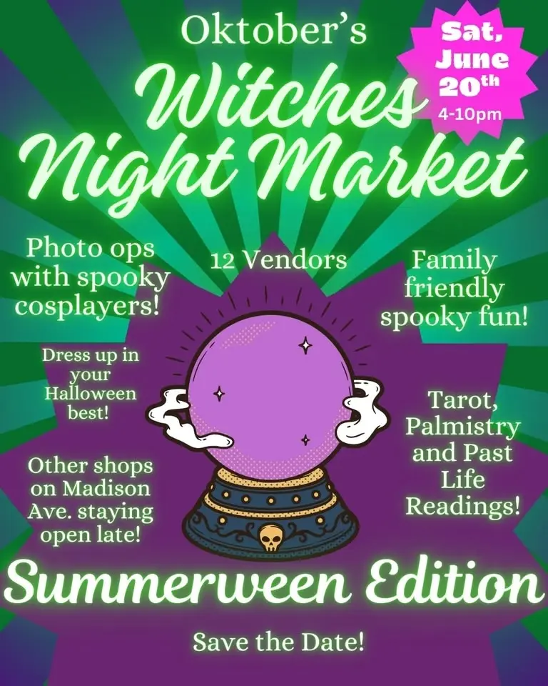 5th Annual Oktober’s Witches Night Market - SUMMERWEEN 