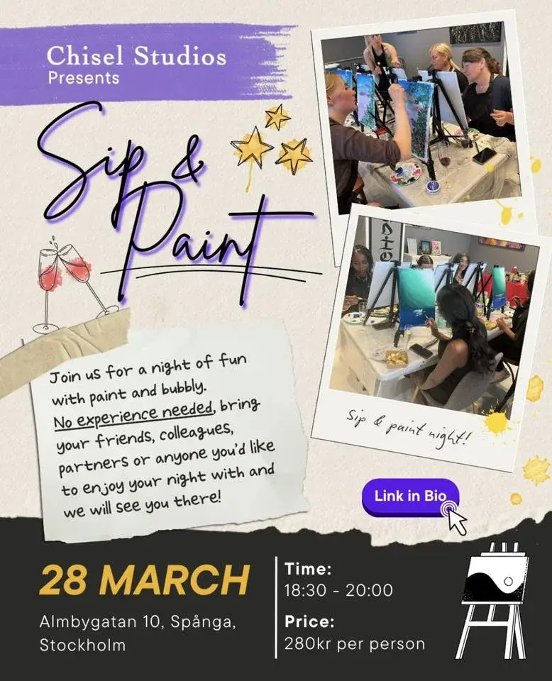 Chisel Studios Sip & Paint