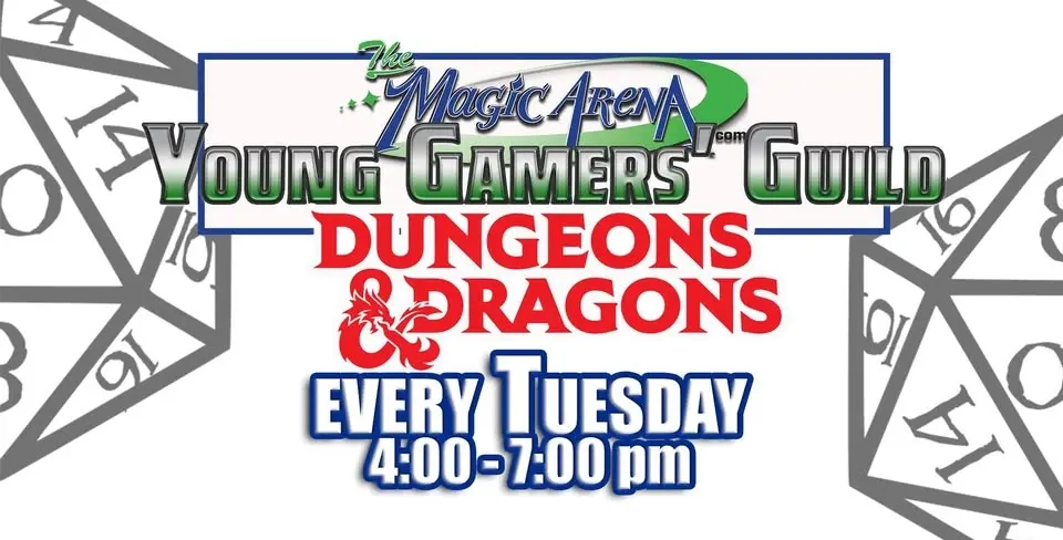 🌟Afternoon D&D Adventures 🌟 THE YOUNG GAMERS' GUILD 🌟 (JULY/AUG/SEPT)