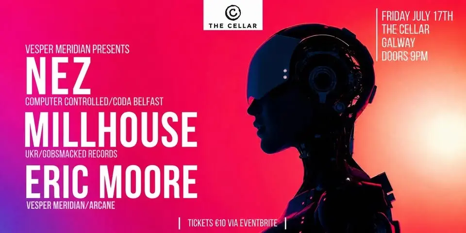 Vesper Meridian presents Summer Crunch w/Nez/Millhouse/Eric Moore