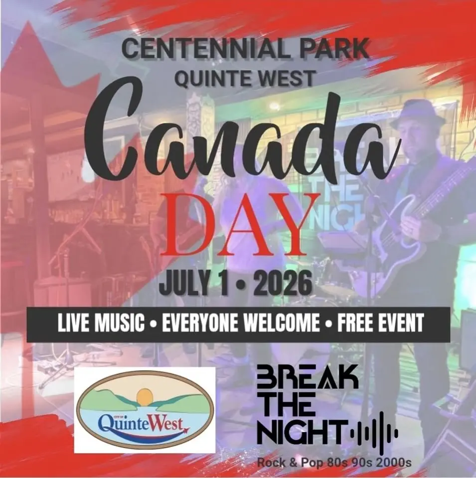 Break The Night Live @ Canada Day Celebration - Centennial Park. Trenton