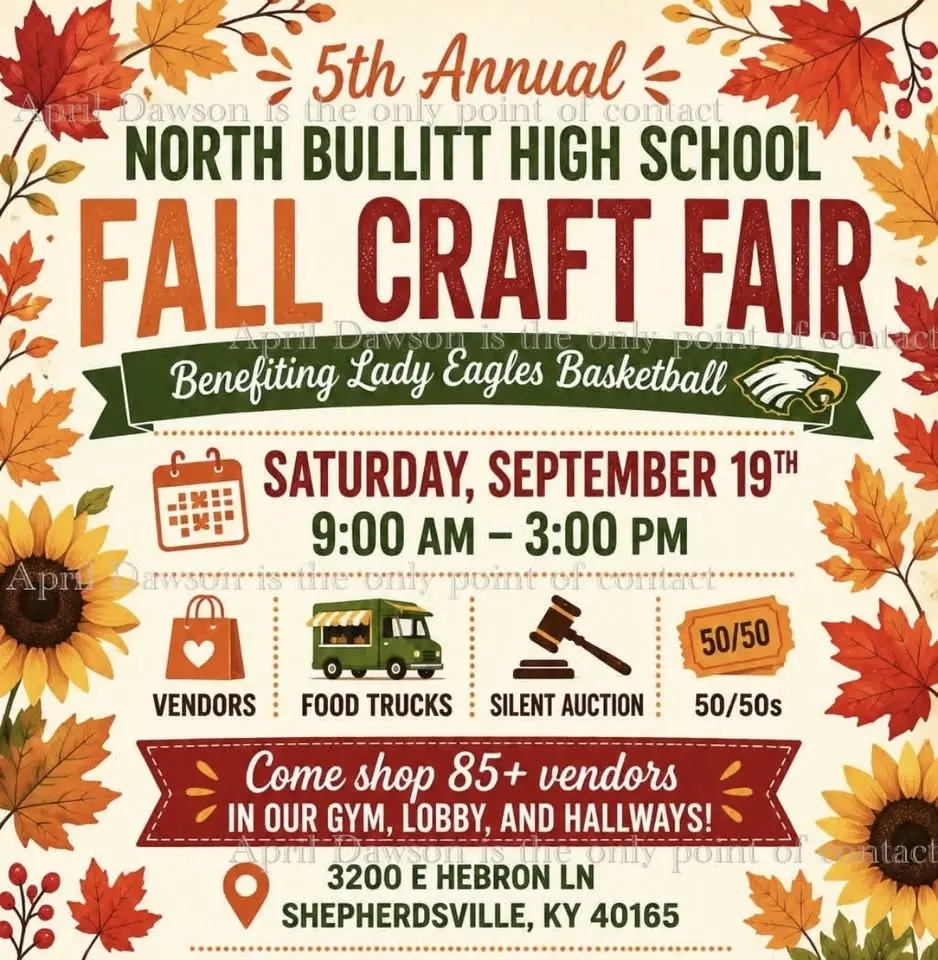 5th Annual North Bullitt High School Fall Craft Fair 2026