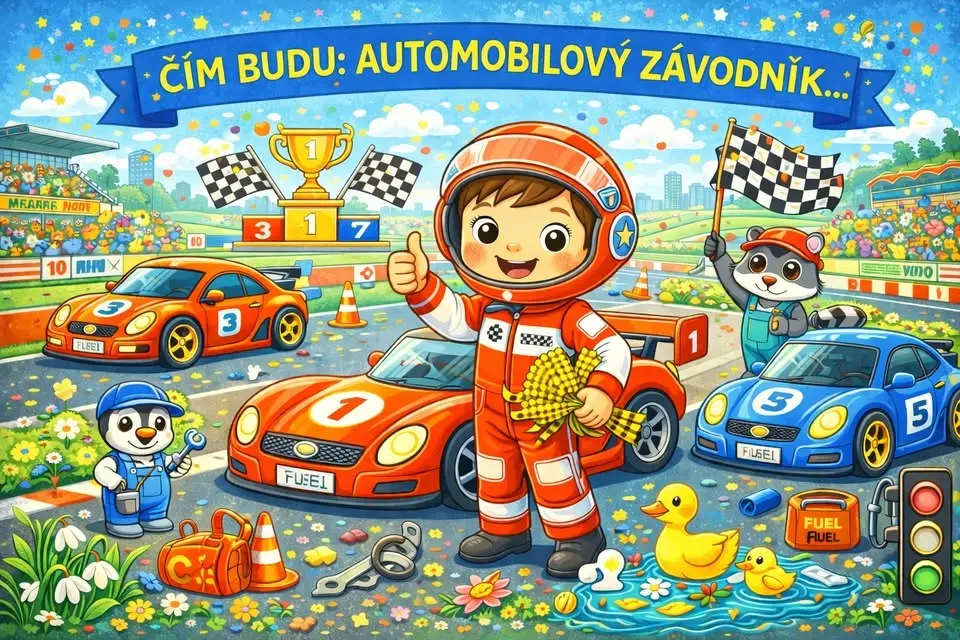 Čím budu: Automobilový závodník