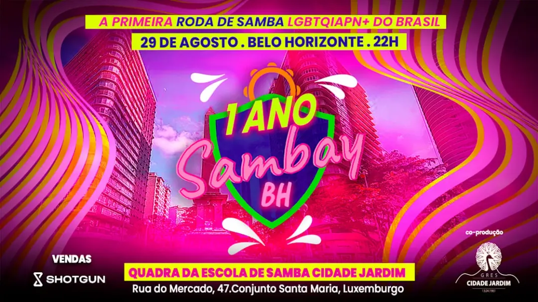 1 Ano | Roda Sambay Bh
