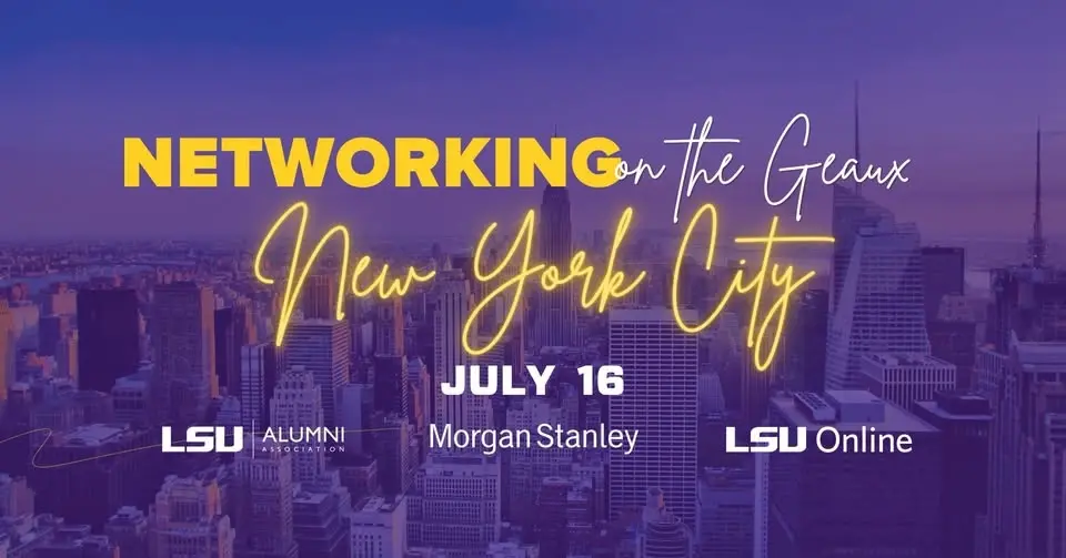 Networking on the Geaux - New York City