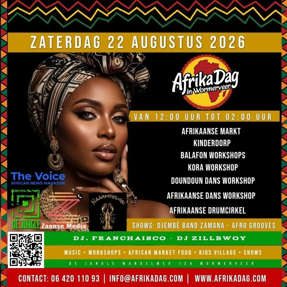 7e editie van het AfrikaDag Festival in Wormerveer
