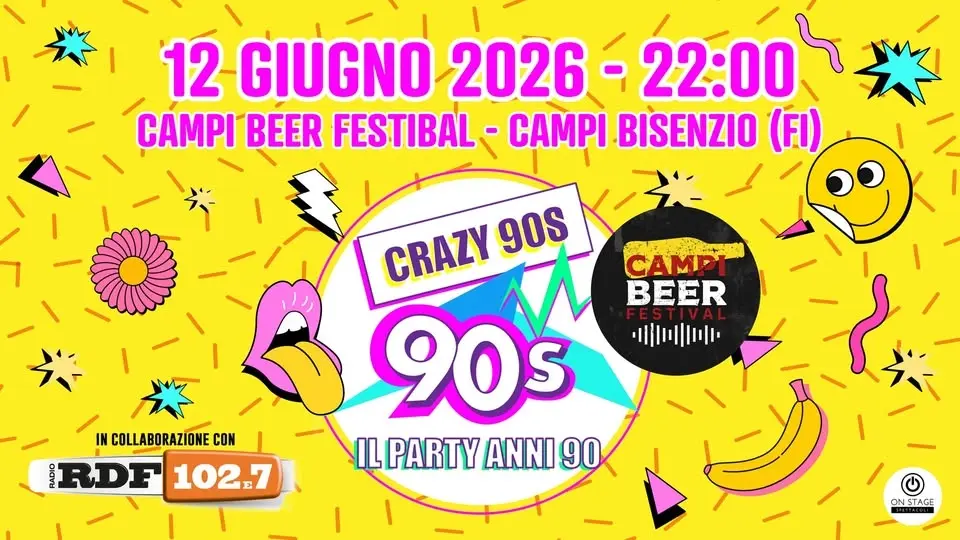 Crazy90s @Campi Beer Festival - feat RDF 102.7