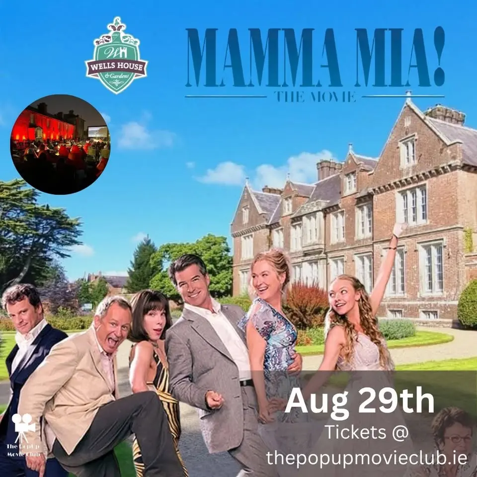 Mamma Mia! Outdoor Pop-Up Movie Night at Wells House & Gardens