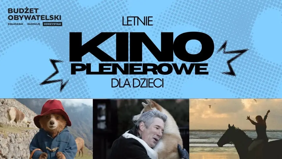 LETNIE KINO PLENEROWE DLA DZIECI NA TARGÓWKU 