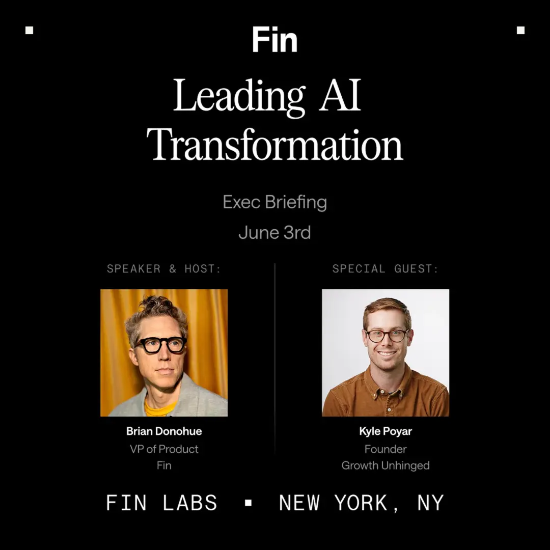 Exec Briefing: Leading AI Transformation, with Kyle Poyar