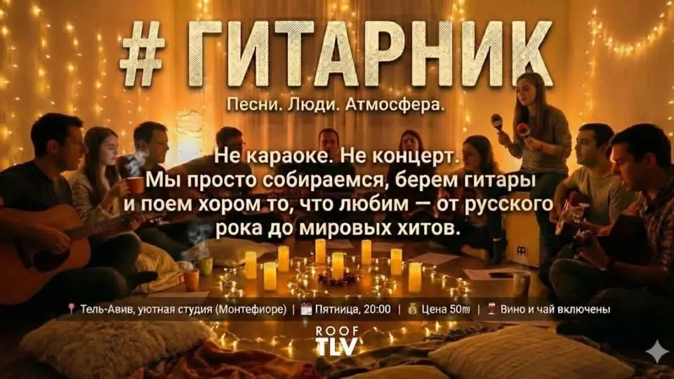 Гитарник в Тель-Авиве