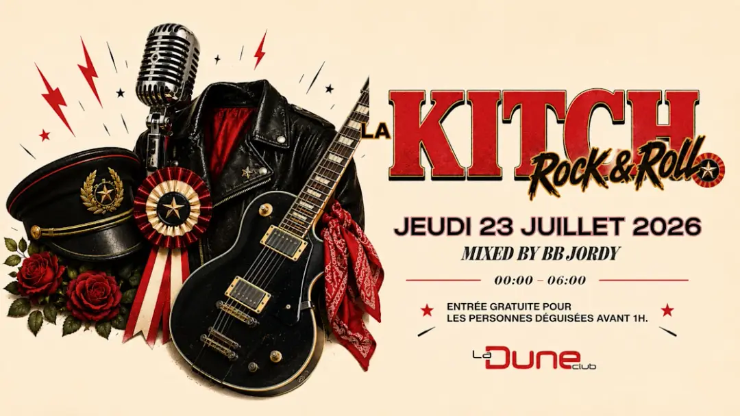 La Kitch Rock & Roll - Jeudi 23 Juillet