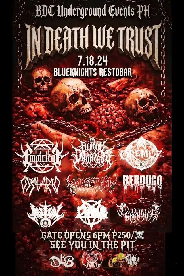 BDC DEATH METAL NIGHT ‼️