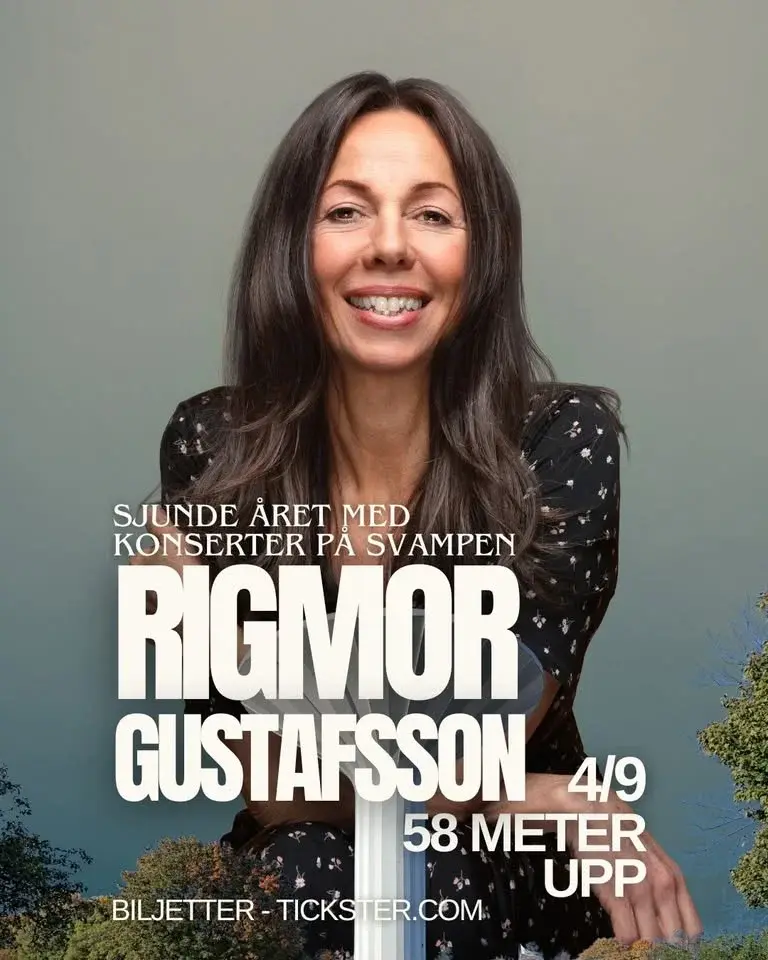 58 meter upp med Rigmor Gustafsson 