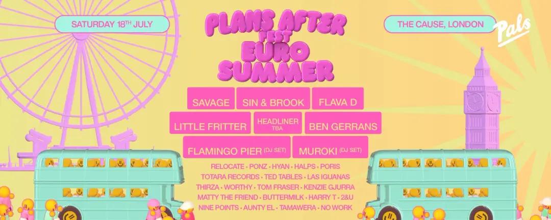 Plans After Fest - Euro Summer