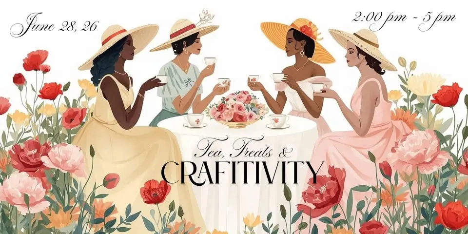 Tea, Treats, and Craftivity