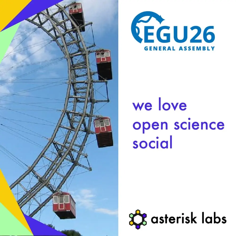 we love open science social 🧪 @ EGU