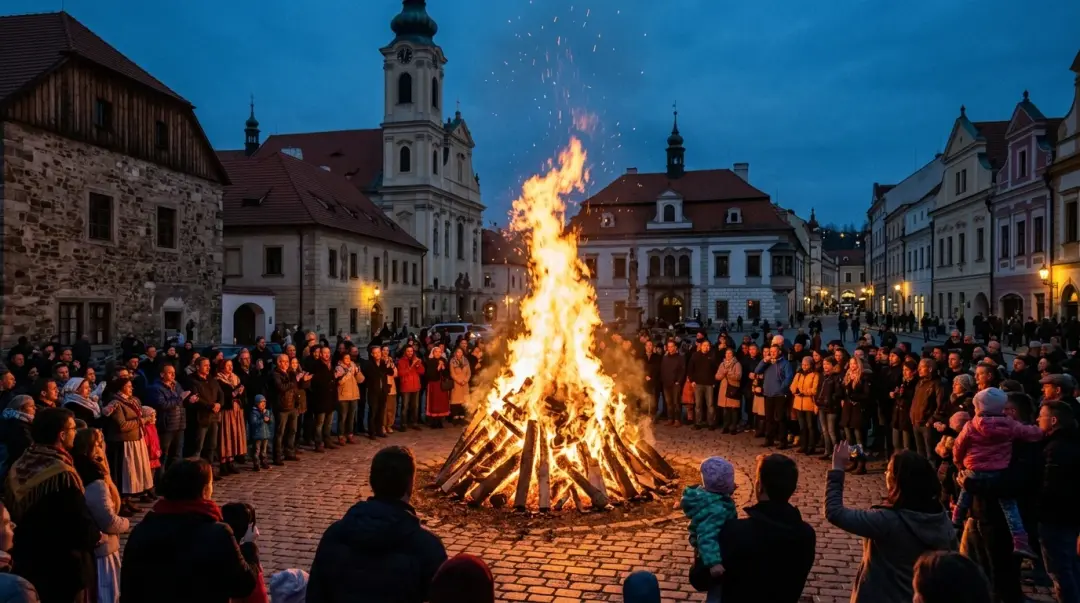 Husitská vatra – pálení ohňů na předvečer svátku
