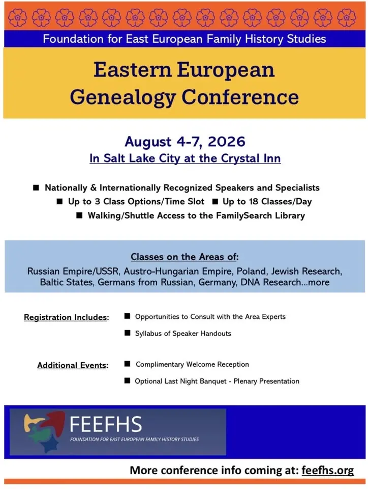 FEEFHS Conference 2026