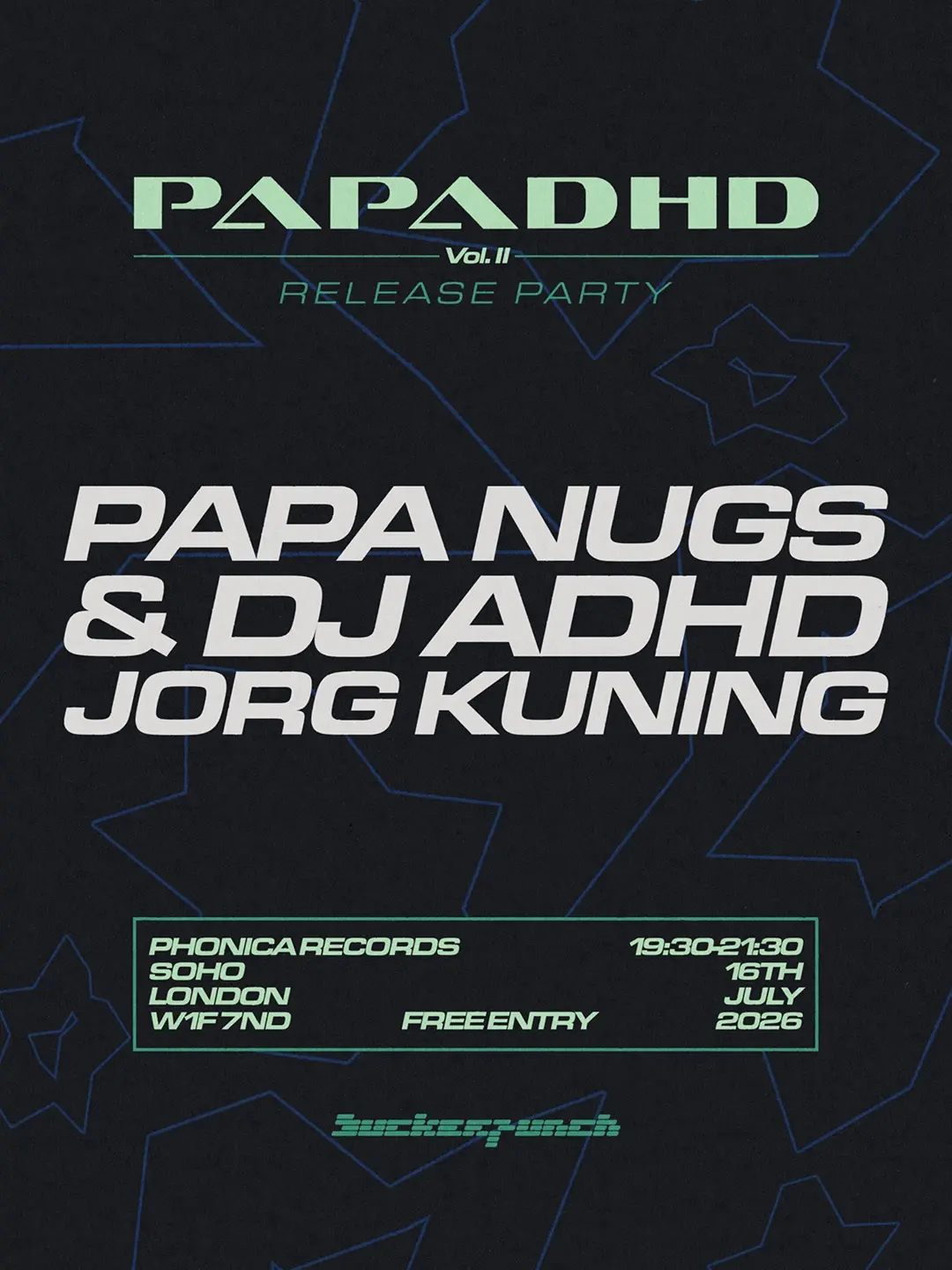Suckerpunch: PAPADHD Vol. II Launch Party