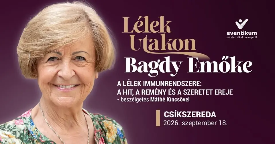Bagdy Emőke Csíkszeredában! | LÉLEK UTAKON