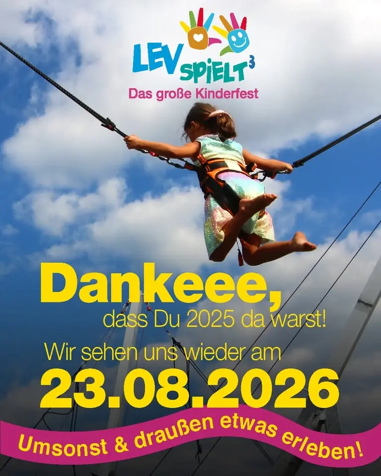  LEVspielt³ - Das große Kinderfest Leverkusen