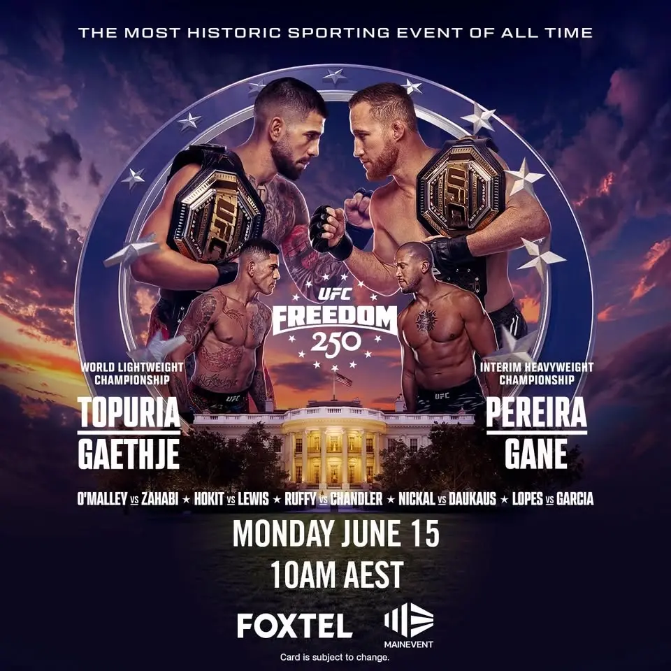 TOPURIA vs GAETHJE ufc250