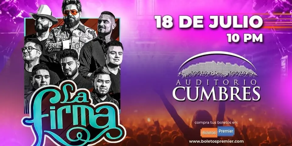 La Firma en Auditorio Cumbres