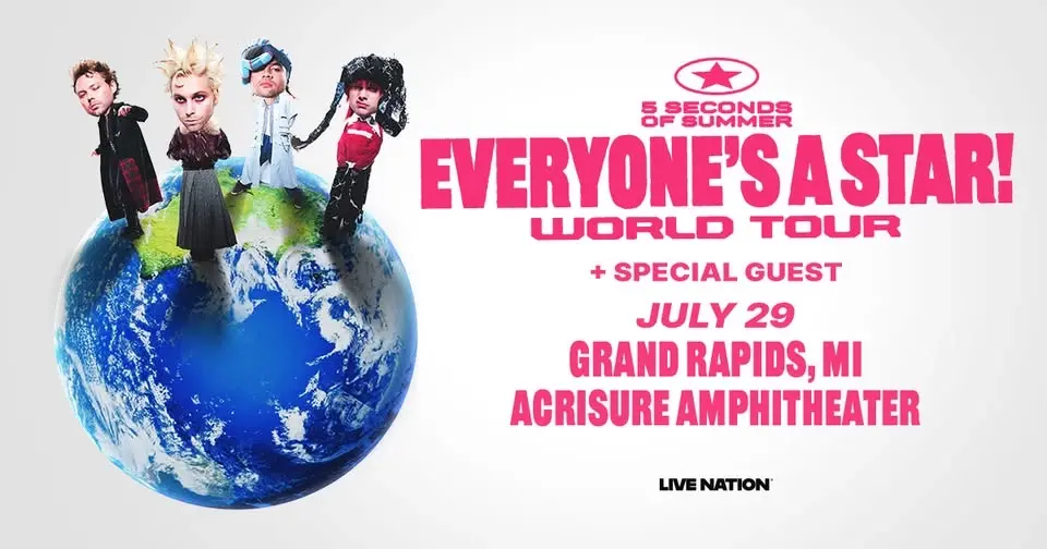5 Seconds of Summer: EVERYONE'S A STAR! World Tour