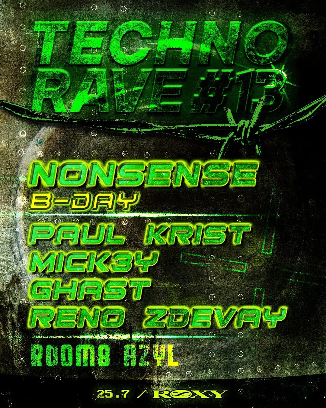 Techno Rave #13 – Nonsense B-Day