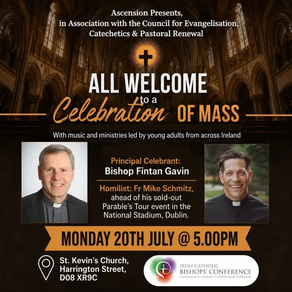 Celebration of Mass ahead of Fr Mike's Schmitz's Parable Tour event