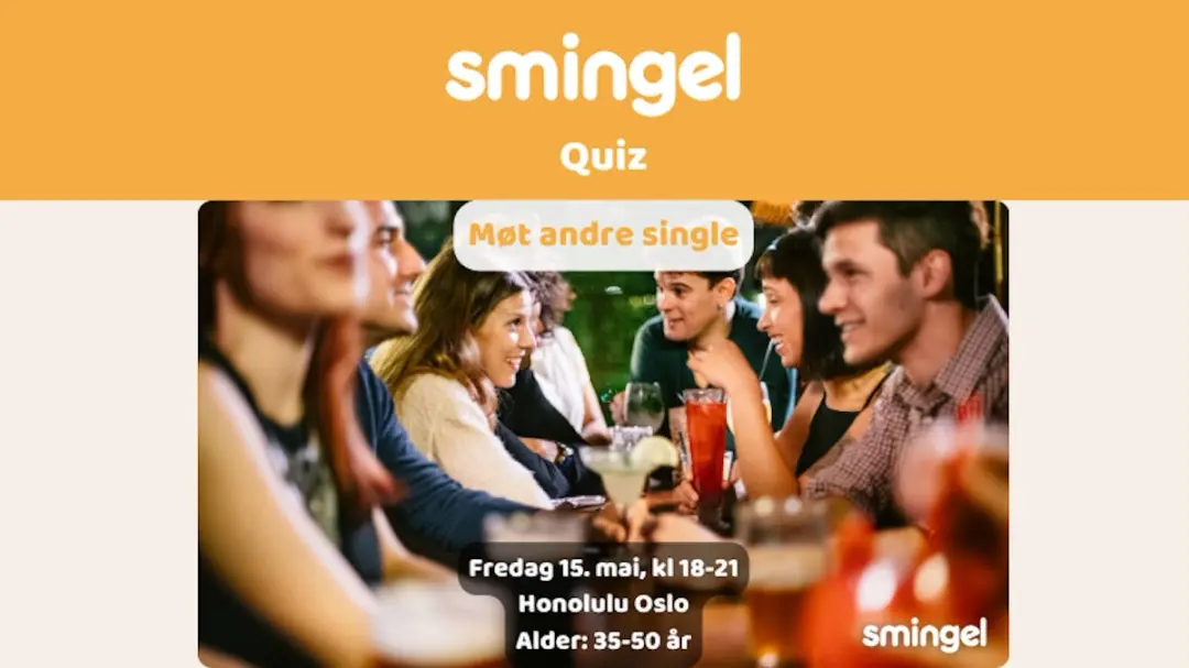 Smingel Quiz (35-50 år)