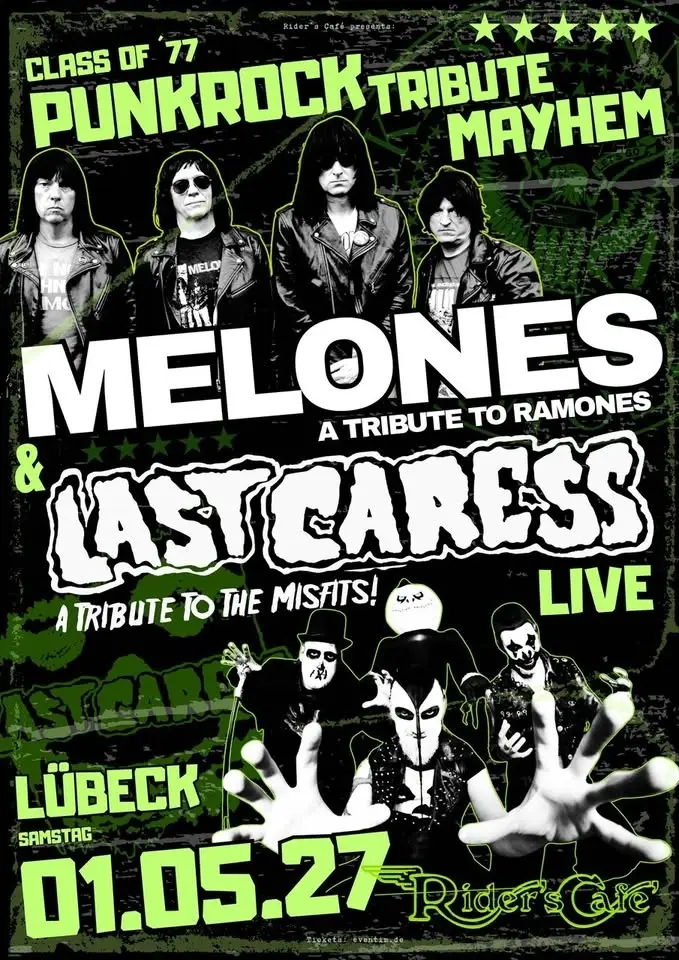 Melones & Last Caress - Ramones Tribute & Misfits Tribute
