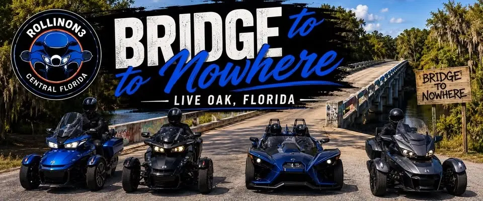 Adventure Ride to the Bridge To Nowhere - Suwannee Springs Bridge