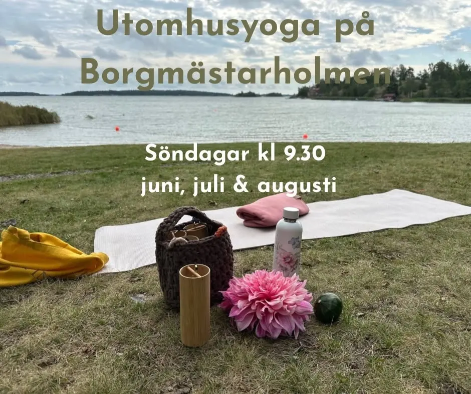 Utomhusyoga Borgmästarholmen, Trosa