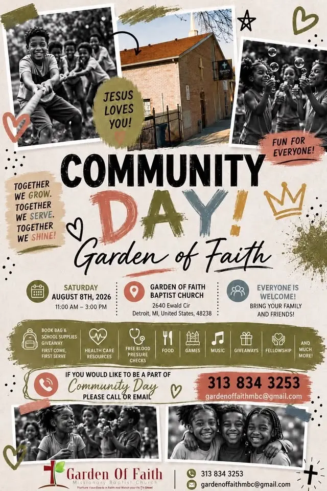 Garden of Faith Community Day