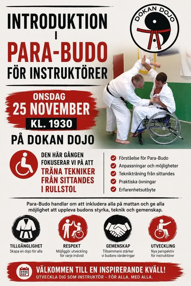 Introduktion i Para-Budō för instruktörer 
